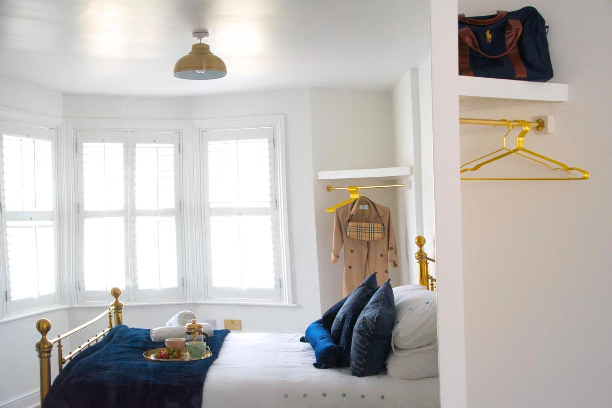 Modern Town Centre Flat - Free Shared Parking, King Size Bed, 5 Minutes Walk To Beach Μπόρνμουθ Εξωτερικό φωτογραφία