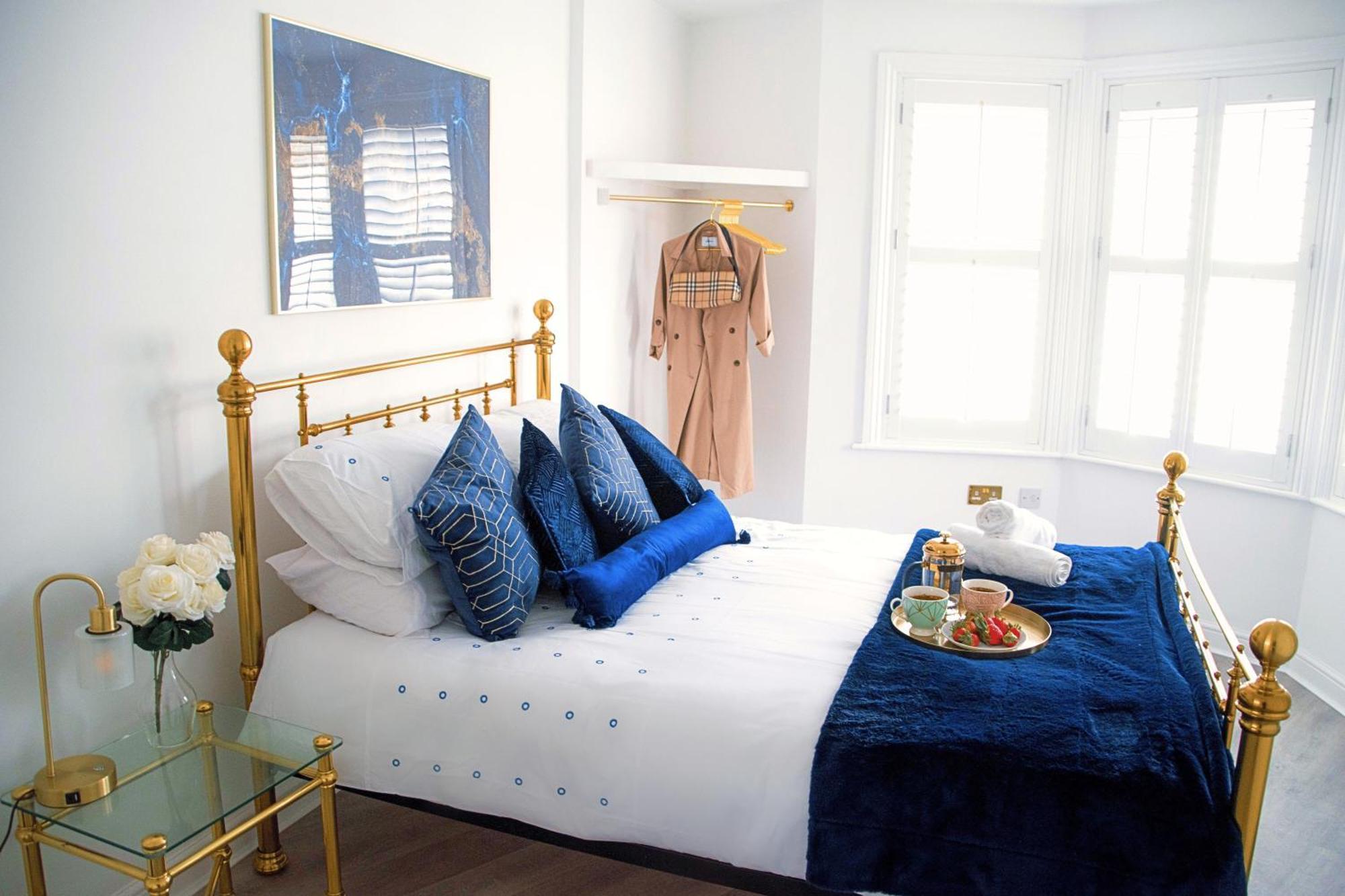 Modern Town Centre Flat - Free Shared Parking, King Size Bed, 5 Minutes Walk To Beach Μπόρνμουθ Εξωτερικό φωτογραφία
